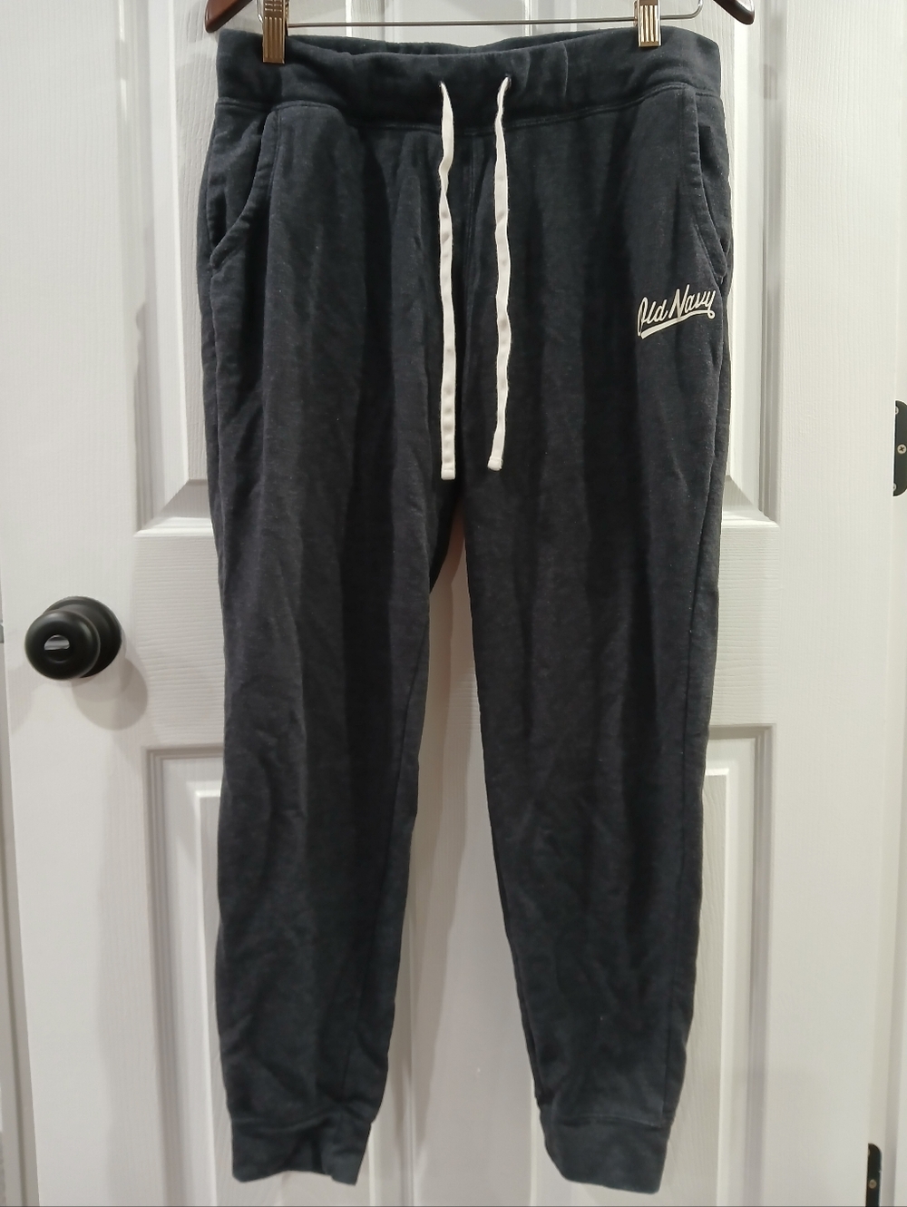 Old Navy Men's Charcoal Drawstring Joggers